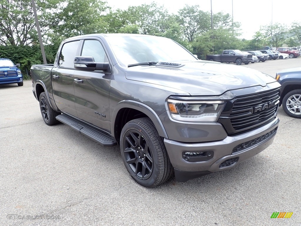 Granite Crystal Metallic 2022 Ram 1500 Laramie Crew Cab 4x4 Exterior Photo #144411784