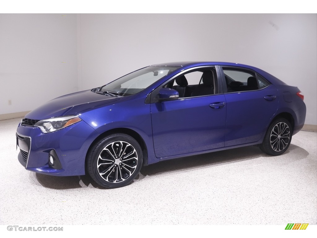 2016 Corolla S Plus - Blue Crush Metallic / Steel Blue photo #3