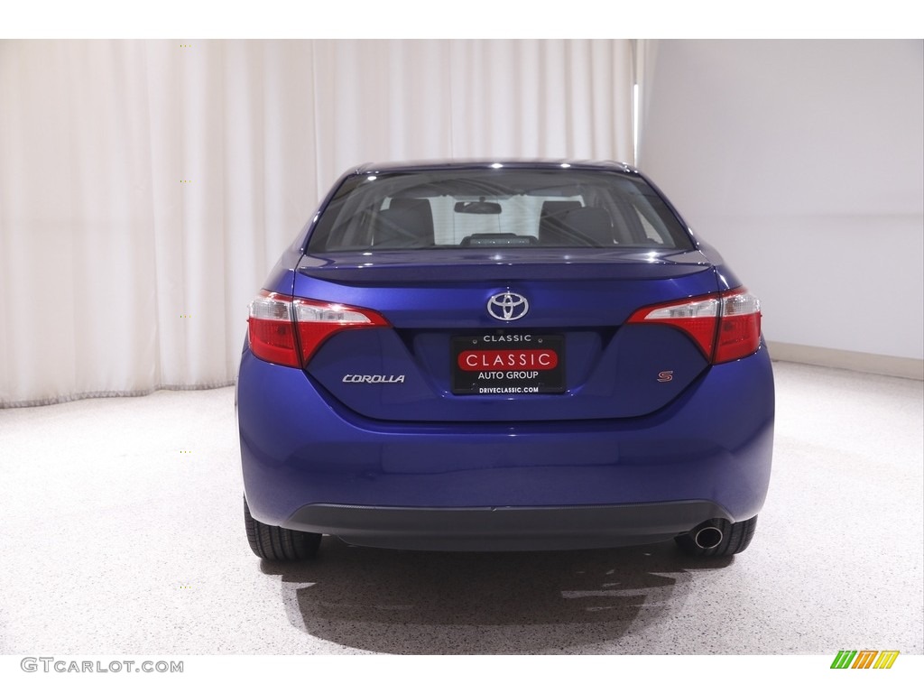 2016 Corolla S Plus - Blue Crush Metallic / Steel Blue photo #17