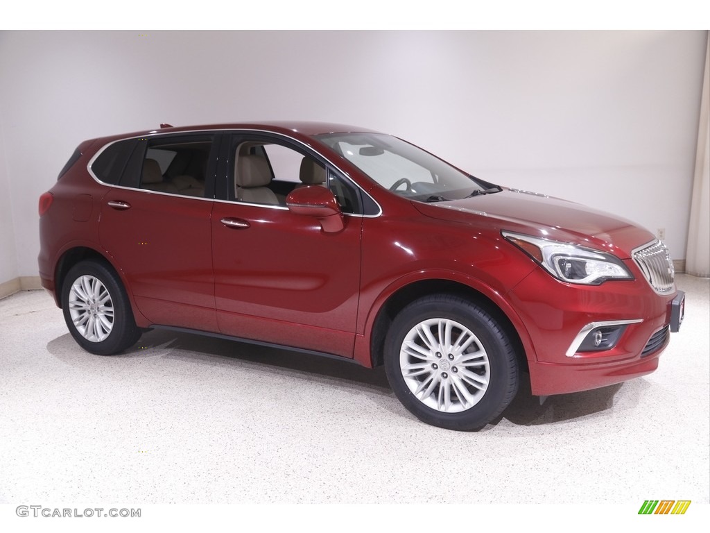 2017 Envision Preferred AWD - Chili Red Metallic / Light Neutral photo #1