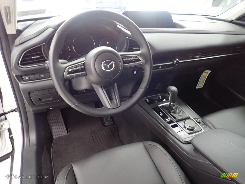 Black Interior 2022 Mazda CX-30 S Select AWD Photo #144412662