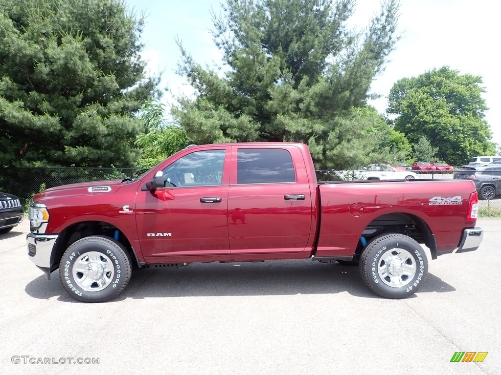 Delmonico Red Pearl 2022 Ram 2500 Tradesman Crew Cab 4x4 Exterior Photo #144412684