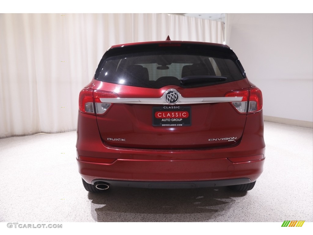 2017 Envision Preferred AWD - Chili Red Metallic / Light Neutral photo #18