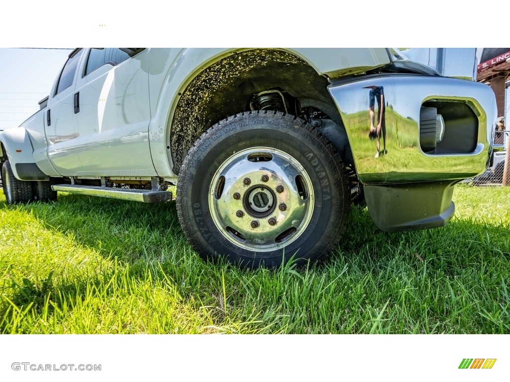 2014 F350 Super Duty XL Crew Cab 4x4 Dually - Oxford White / Adobe photo #2