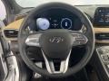 Beige 2022 Hyundai Santa Fe Calligraphy Steering Wheel