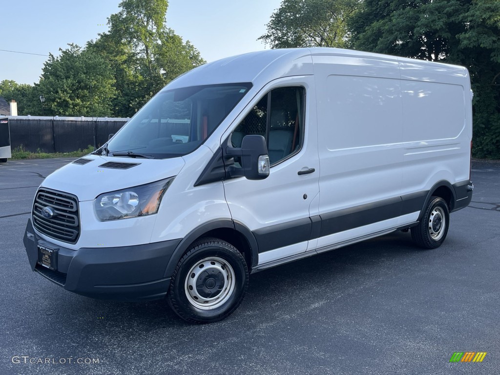 Oxford White 2018 Ford Transit Van 250 MR Long Exterior Photo #144413821