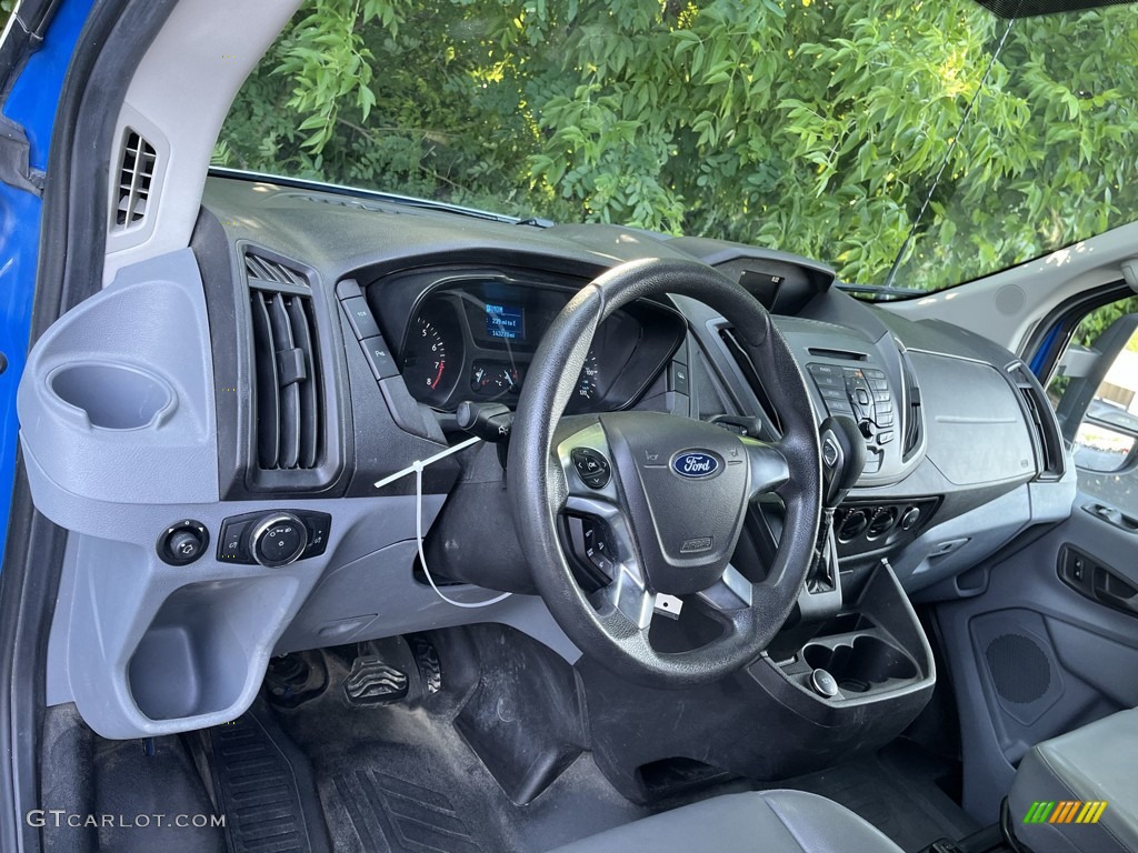 2018 Ford Transit Van 250 MR Long Charcoal Black Dashboard Photo #144414001