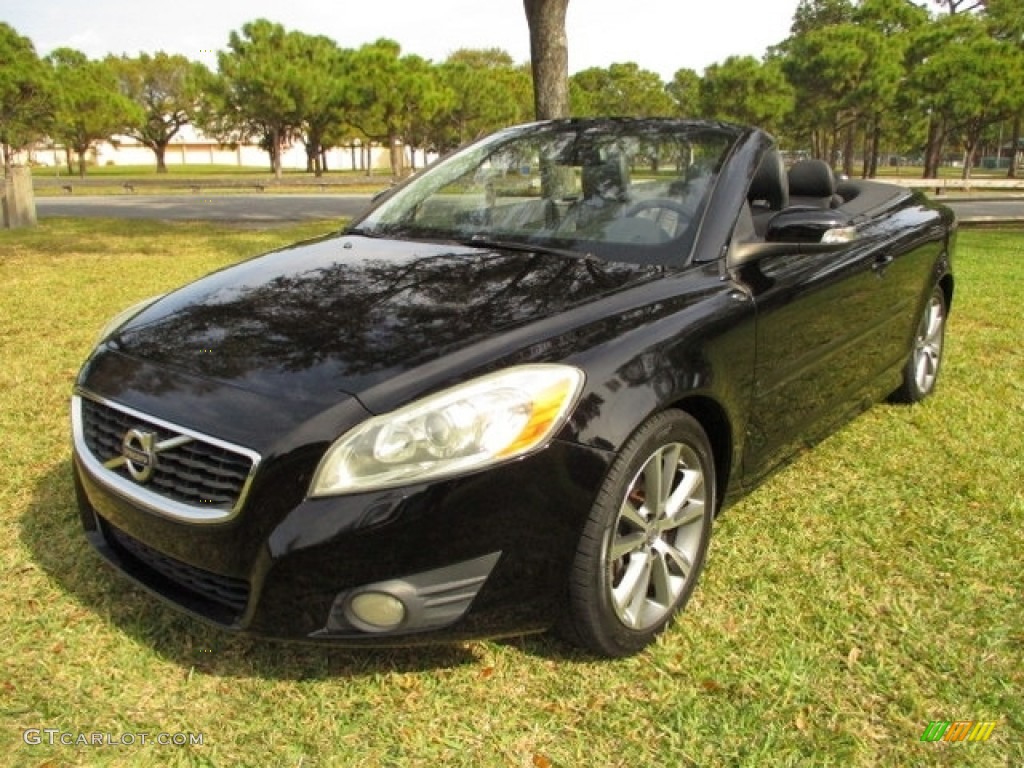 2011 C70 T5 - Black / Soverign Hide Off Black Leather/Off Black photo #14