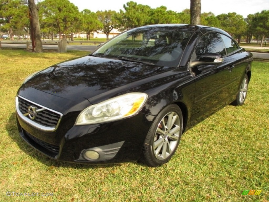 2011 C70 T5 - Black / Soverign Hide Off Black Leather/Off Black photo #28