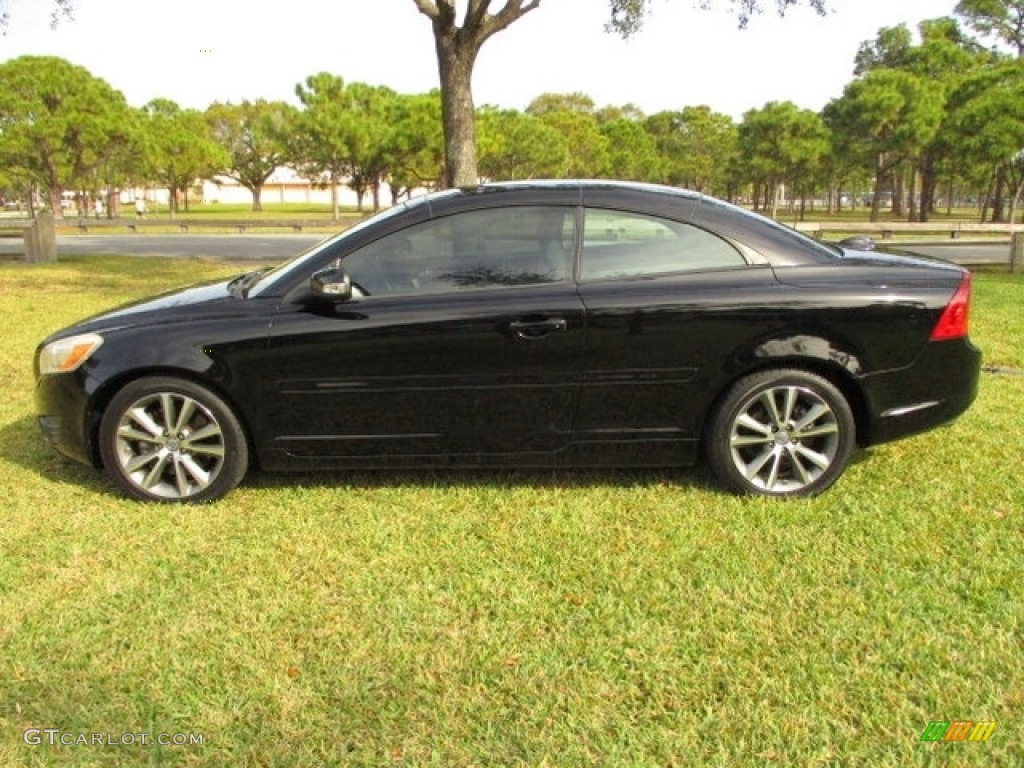 2011 C70 T5 - Black / Soverign Hide Off Black Leather/Off Black photo #30