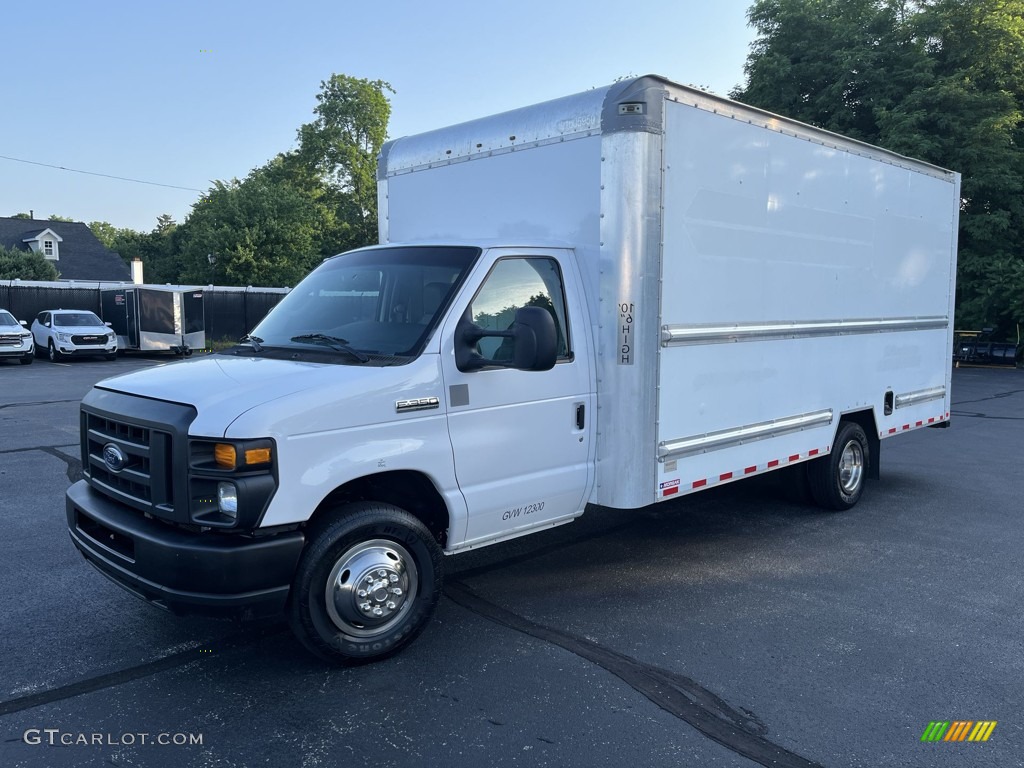 2017 E Series Cutaway E350 Cutaway Commercial Moving Truck - Oxford White / Medium Flint photo #1