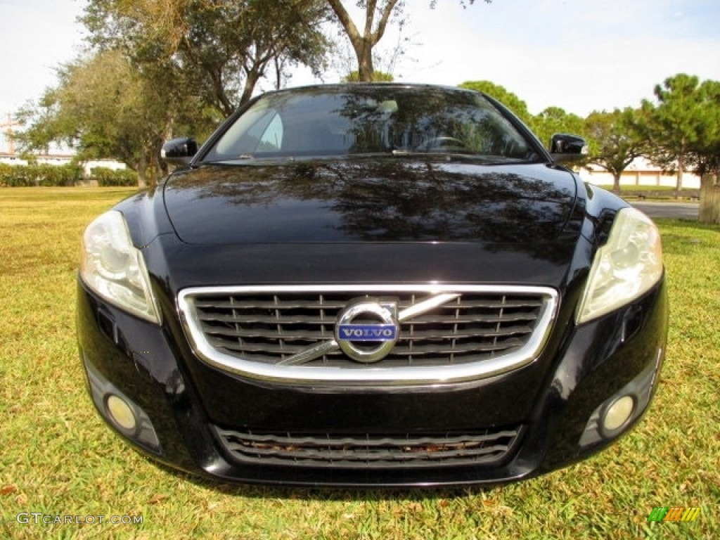 2011 C70 T5 - Black / Soverign Hide Off Black Leather/Off Black photo #45