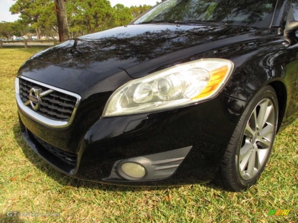 2011 C70 T5 - Black / Soverign Hide Off Black Leather/Off Black photo #54