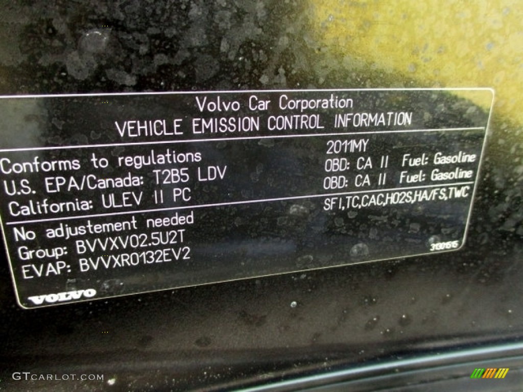 2011 C70 T5 - Black / Soverign Hide Off Black Leather/Off Black photo #79