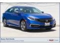 Agean Blue Metallic - Civic LX Sedan Photo No. 1