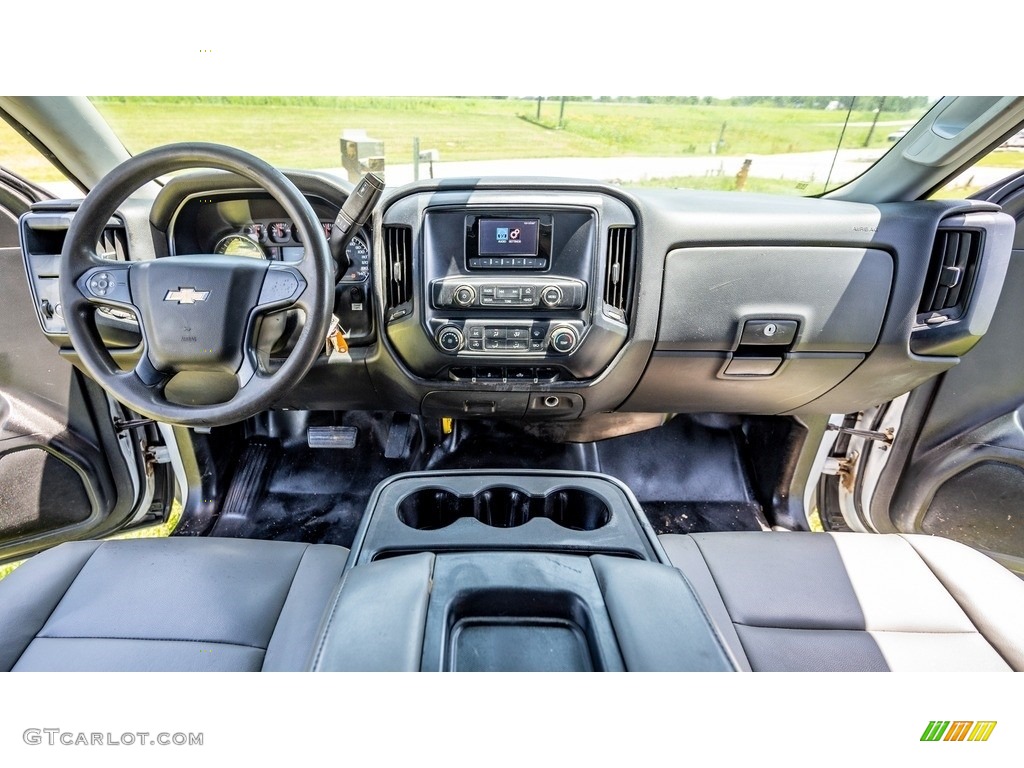 Jet Black/Dark Ash Interior 2014 Chevrolet Silverado 1500 WT Regular Cab Photo #144416404