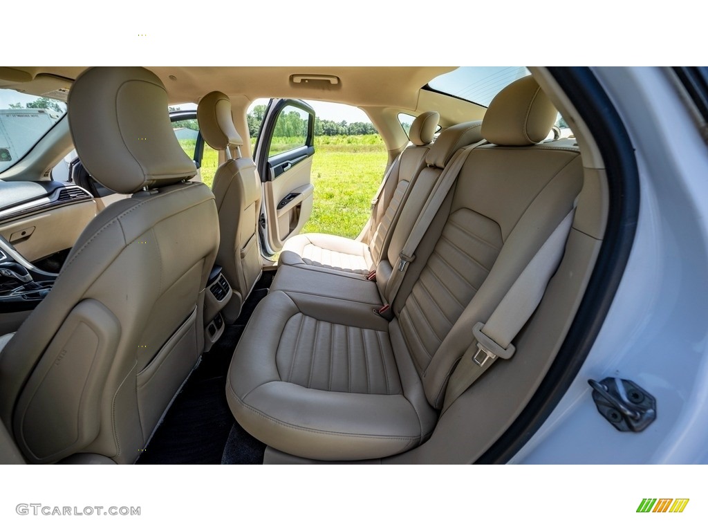 2016 Ford Fusion Energi SE Rear Seat Photos