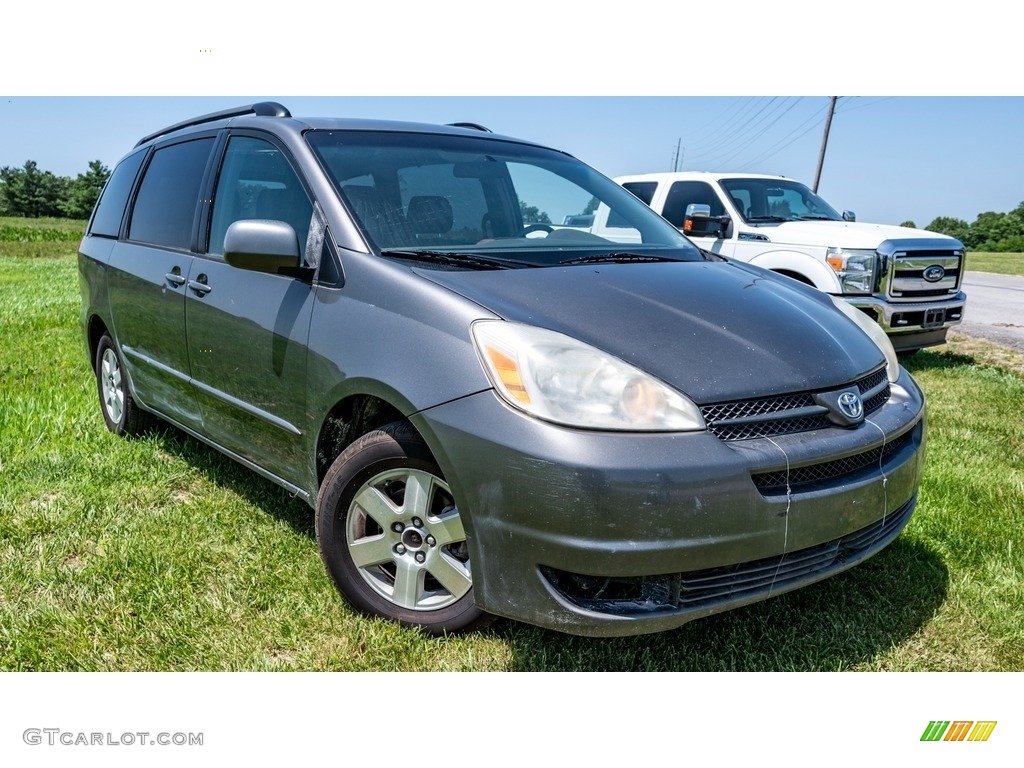 2004 Sienna XLE - Phantom Gray Pearl / Stone Gray photo #1