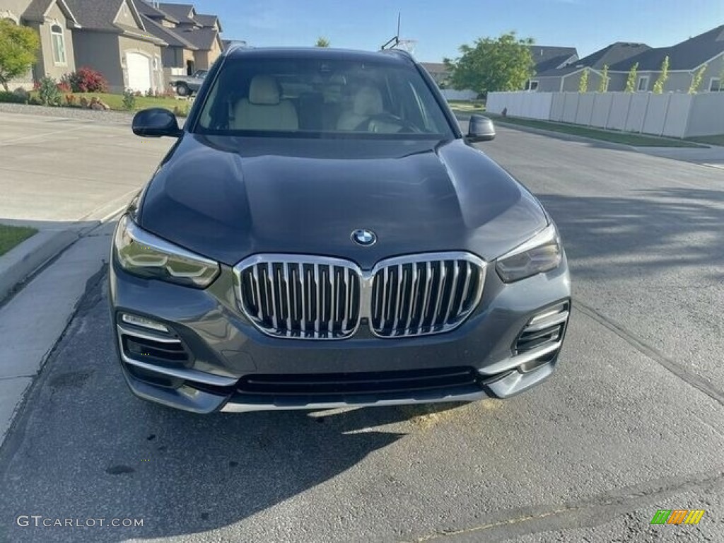 2020 X5 xDrive40i - Dark Graphite Metallic / Canberra Beige/Black photo #3