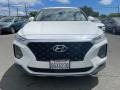 2019 Quartz White Hyundai Santa Fe SEL  photo #2