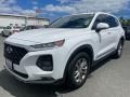 2019 Quartz White Hyundai Santa Fe SEL  photo #3