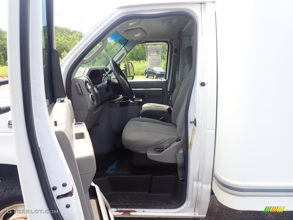 2012 E Series Cutaway E350 Moving Truck - Oxford White / Medium Flint photo #16
