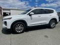 2019 Quartz White Hyundai Santa Fe SEL  photo #4