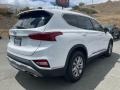 2019 Quartz White Hyundai Santa Fe SEL  photo #7