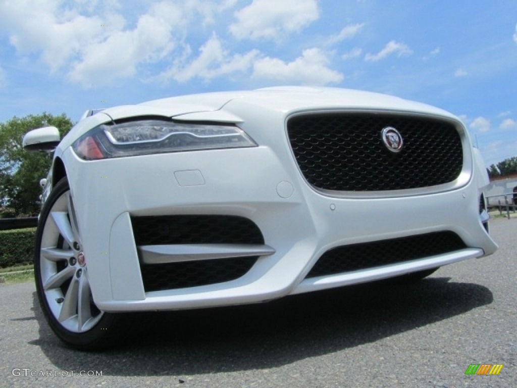 Polaris White Jaguar XF