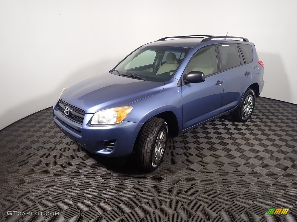 2009 RAV4 4WD - Pacific Blue Metallic / Sand Beige photo #7
