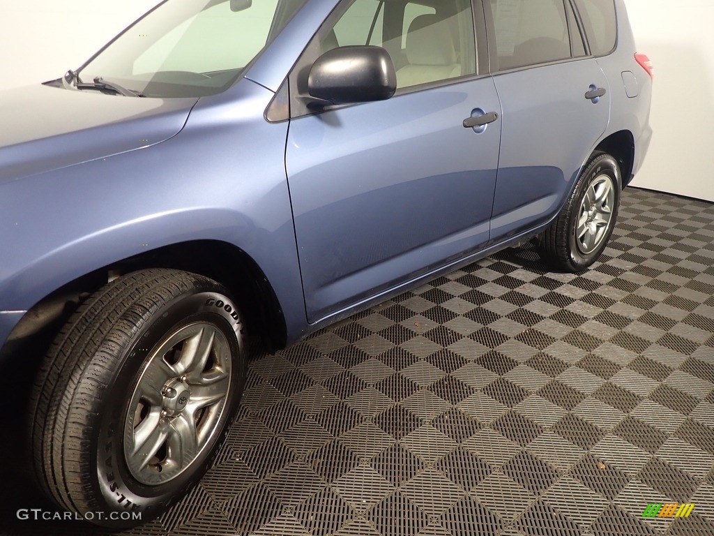 2009 RAV4 4WD - Pacific Blue Metallic / Sand Beige photo #8