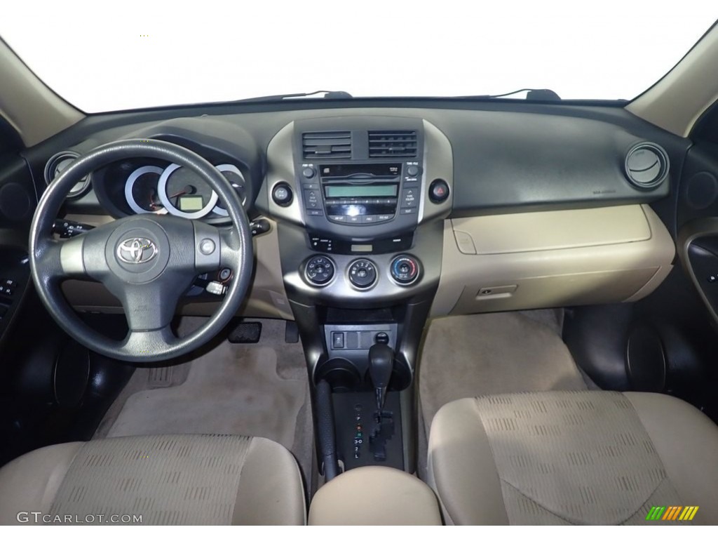 2009 RAV4 4WD - Pacific Blue Metallic / Sand Beige photo #14