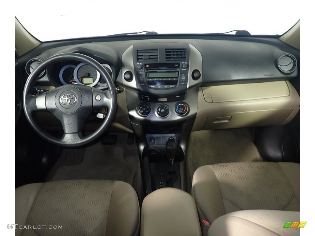 2009 RAV4 4WD - Pacific Blue Metallic / Sand Beige photo #15