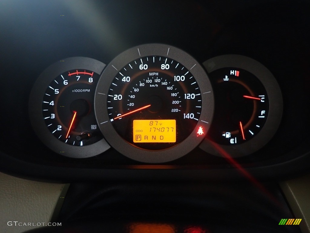 2009 RAV4 4WD - Pacific Blue Metallic / Sand Beige photo #18