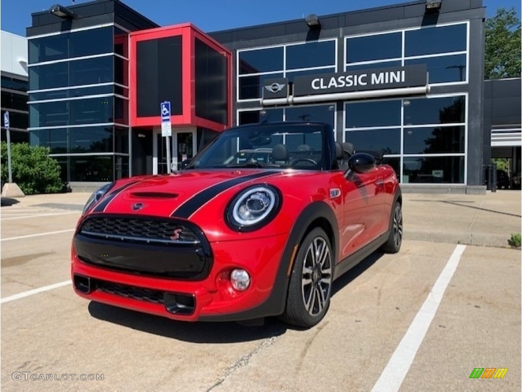 2019 Convertible Cooper S - Chili Red / Carbon Black photo #1