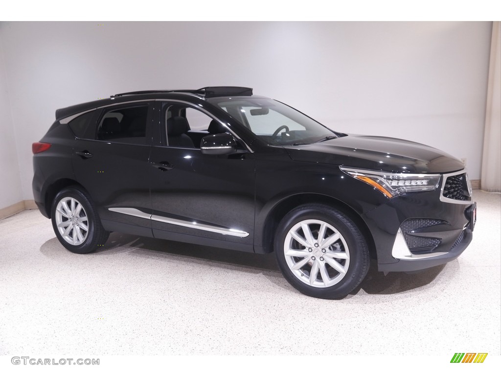 Majestic Black Pearl 2019 Acura RDX AWD Exterior Photo #144418831