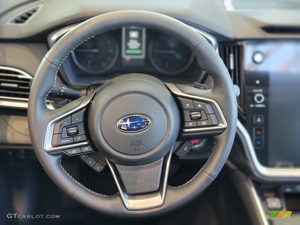 2022 Subaru Legacy Limited Slate Black Steering Wheel Photo #144418882