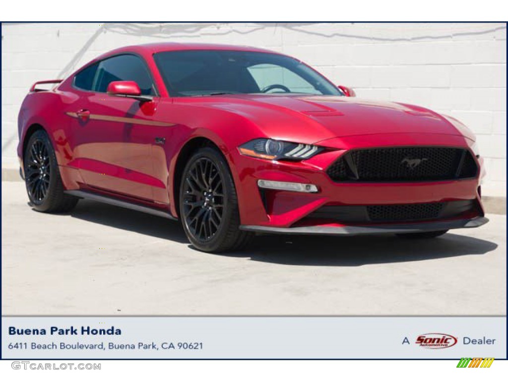 2021 Mustang GT Fastback - Rapid Red Metallic / Ebony photo #1