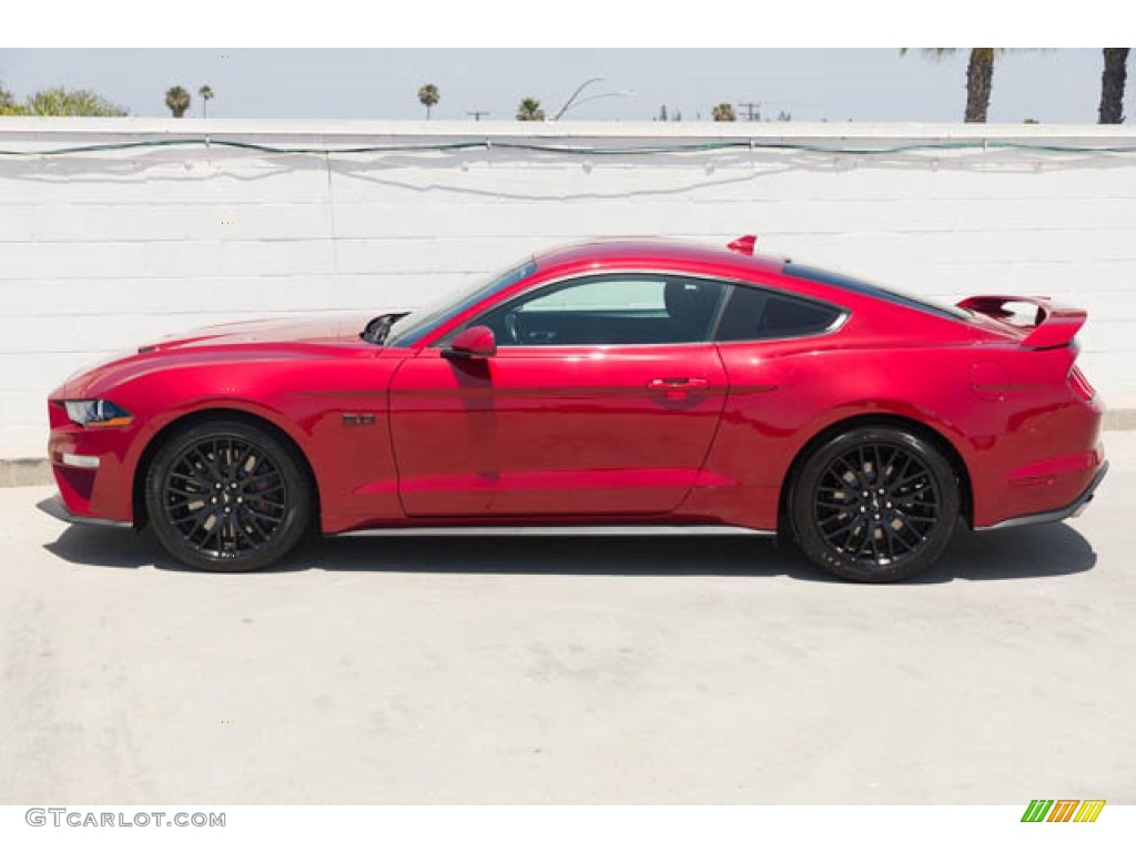 Rapid Red Metallic 2021 Ford Mustang GT Fastback Exterior Photo #144419119