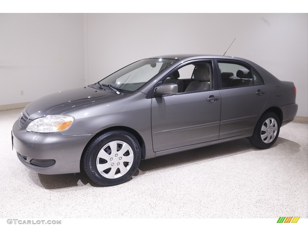 2007 Corolla LE - Phantom Gray Pearl / Stone photo #3