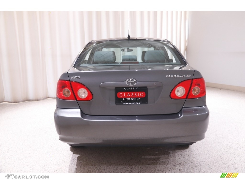 2007 Corolla LE - Phantom Gray Pearl / Stone photo #17