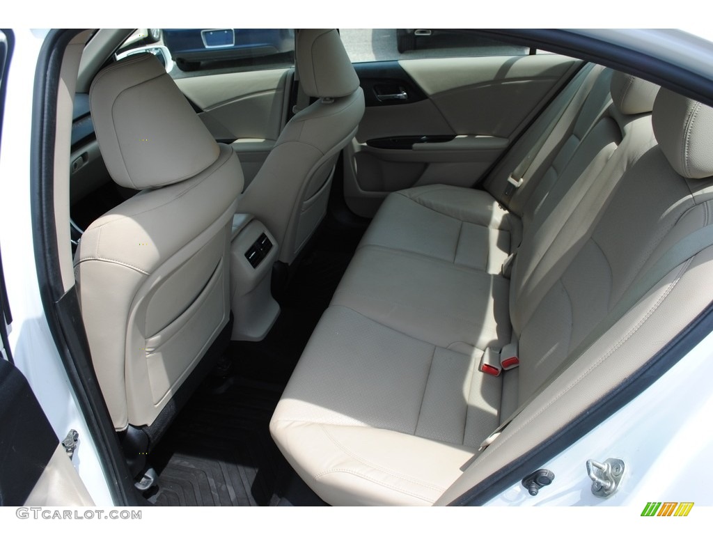 2014 Accord Touring Sedan - White Orchid Pearl / Ivory photo #21