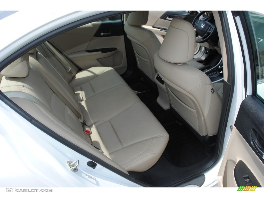 2014 Accord Touring Sedan - White Orchid Pearl / Ivory photo #24