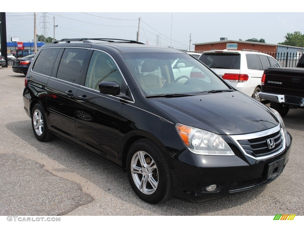 2008 Odyssey Touring - Nighthawk Black Pearl / Ivory photo #7