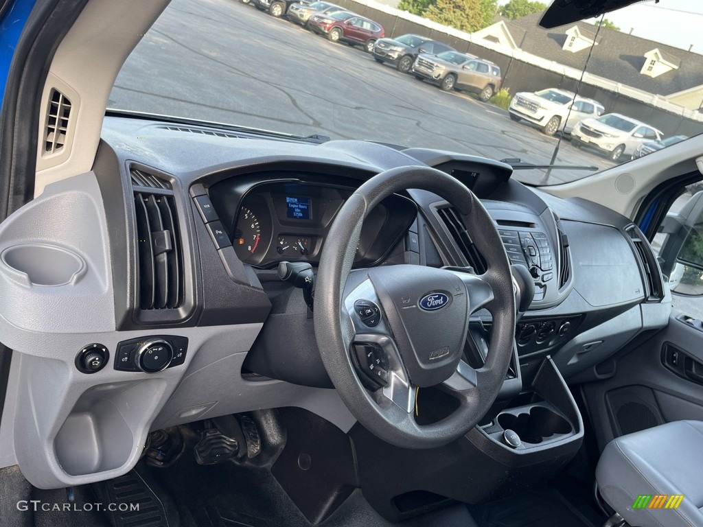 2018 Ford Transit Van 250 MR Long Charcoal Black Dashboard Photo #144419998
