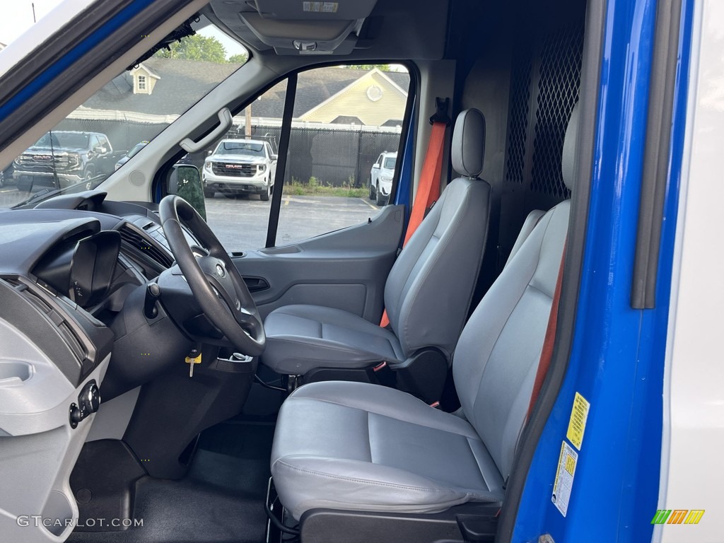 Charcoal Black Interior 2018 Ford Transit Van 250 MR Long Photo #144420086