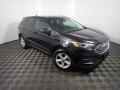 2020 Agate Black Ford Edge SE AWD  photo #3