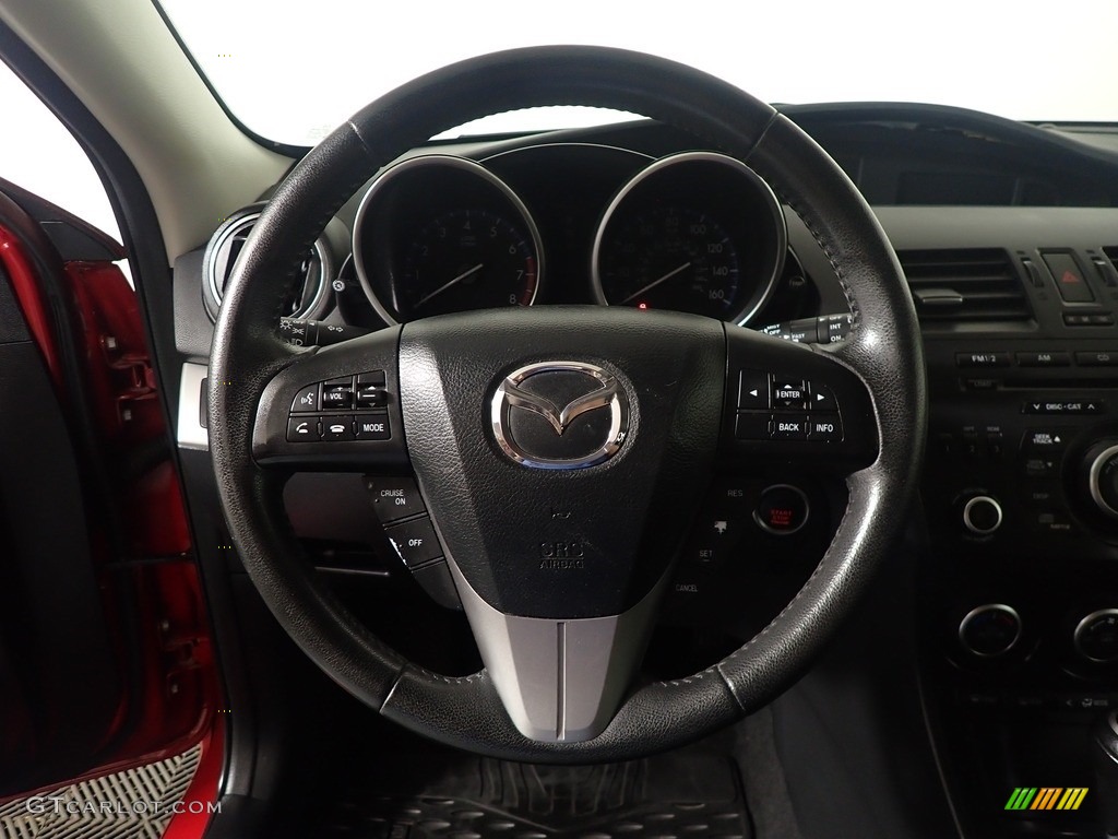 2013 MAZDA3 i Touring 5 Door - Velocity Red Mica / Black photo #27