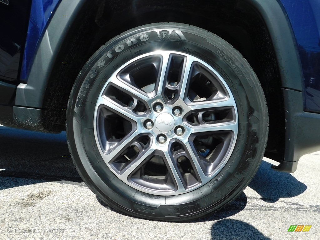 2020 Compass Latitude 4x4 - Jazz Blue Pearl / Black photo #5