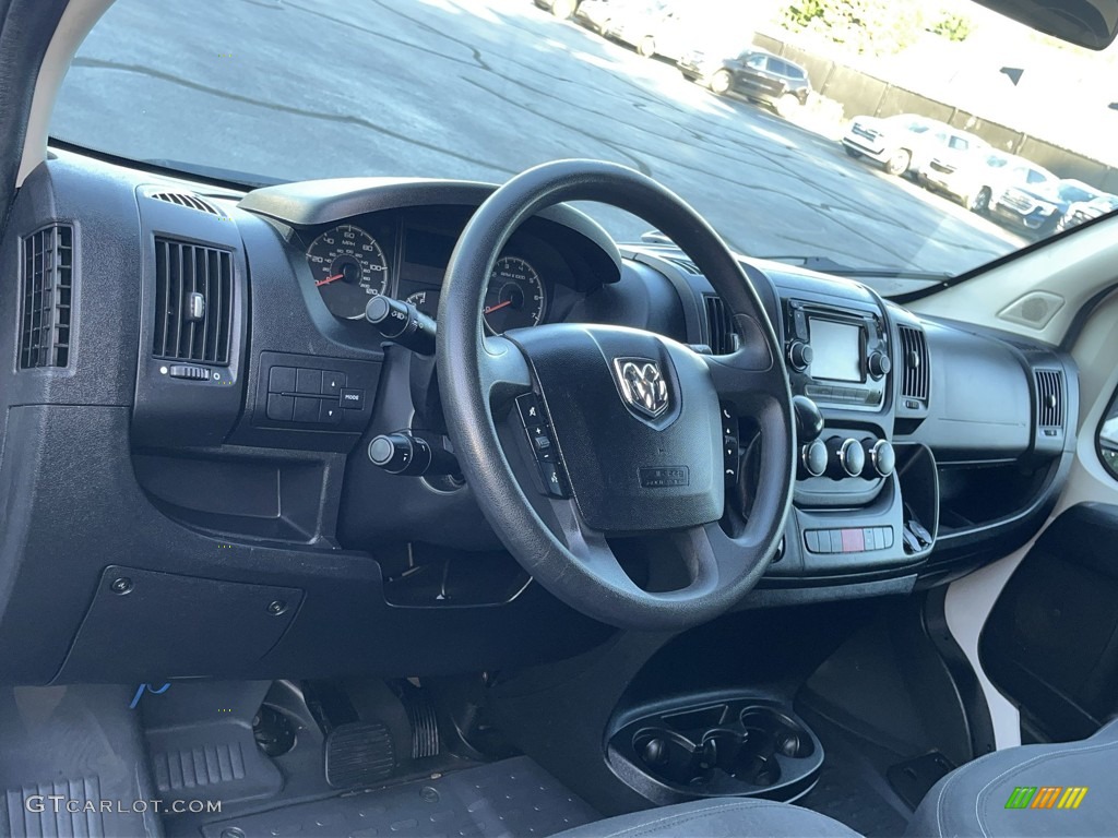 2015 Ram ProMaster 1500 Low Roof Cargo Van Gray Dashboard Photo #144420953